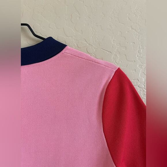 New Ted Baker Origami Colour By Numbers Color Block Shirt Dress 8 - Picture 8 of 13